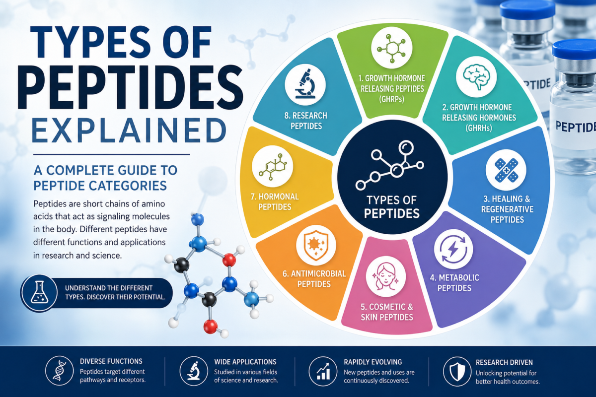types of peptides