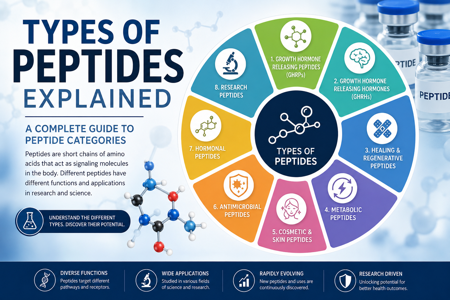 types of peptides